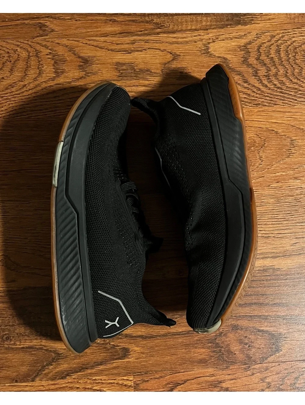 Flux Black Athletic Running Shoes Size US 7.5